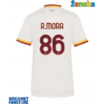 AS Roma Rodrigo Mora #86 Gostujuci Dres za Ženska 2026-27 Kratak Rukav
